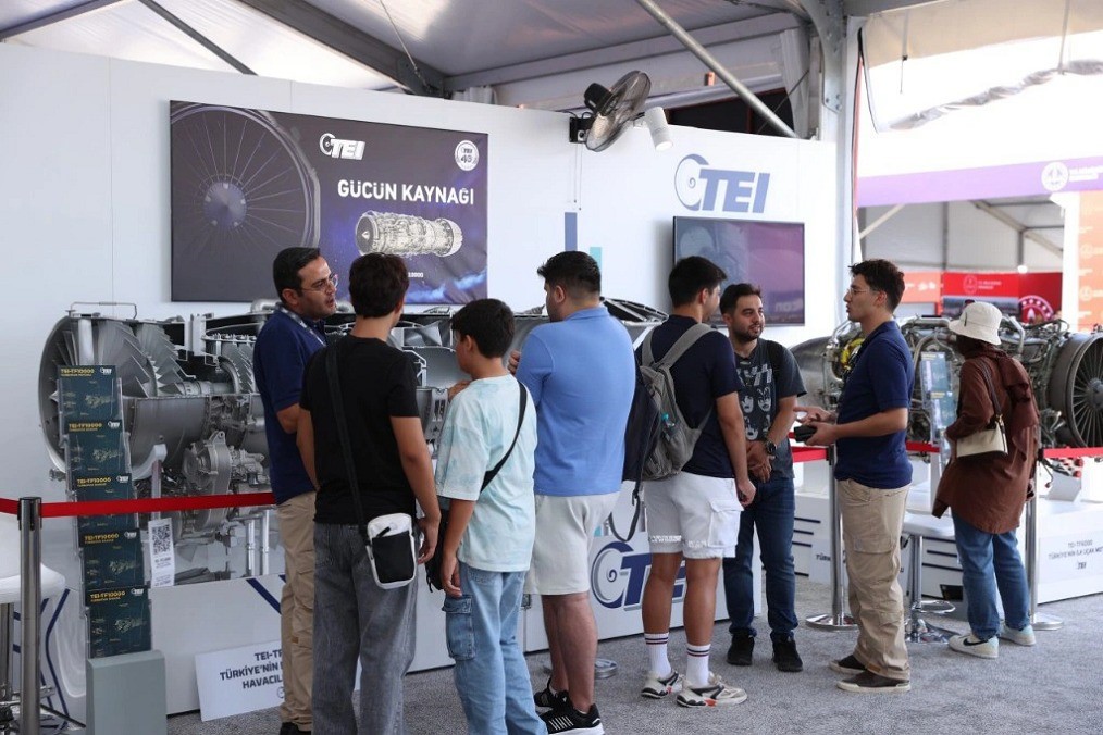 TEI’nin millî motorları millî bremzeleriyle TEKNOFEST İstanbul’da