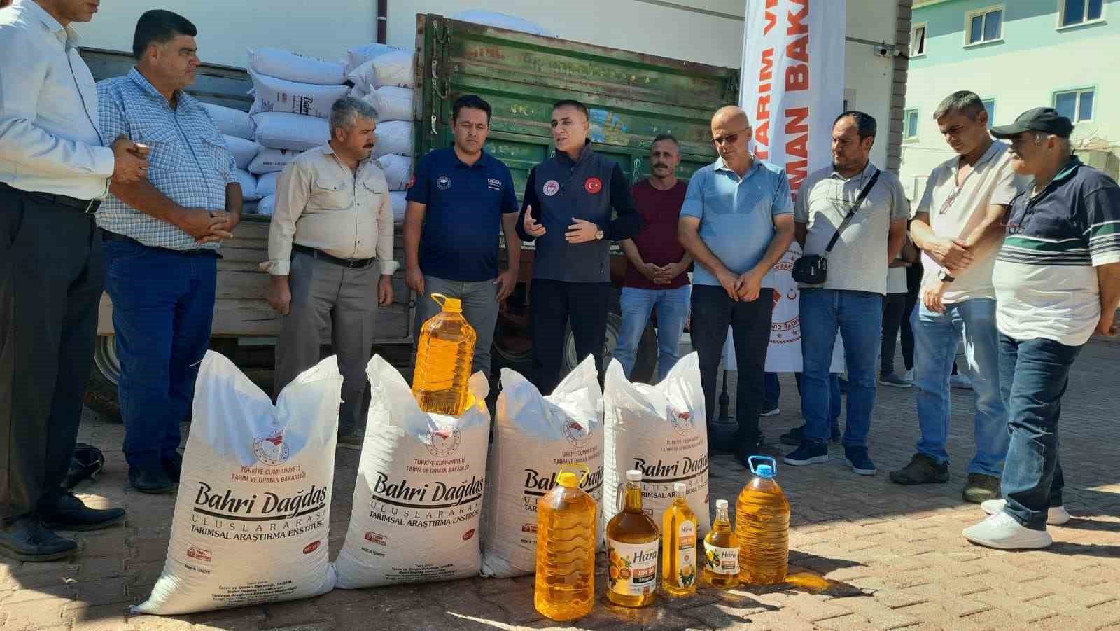 H&uuml;y&uuml;k&rsquo;te atıl araziler &uuml;retime kazandırılıyor
