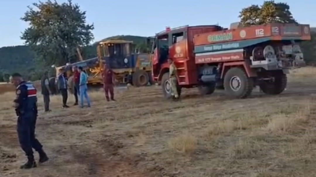 Hüyük’te yaylada çıkan yangın ormana sıçramadan söndürüldü
