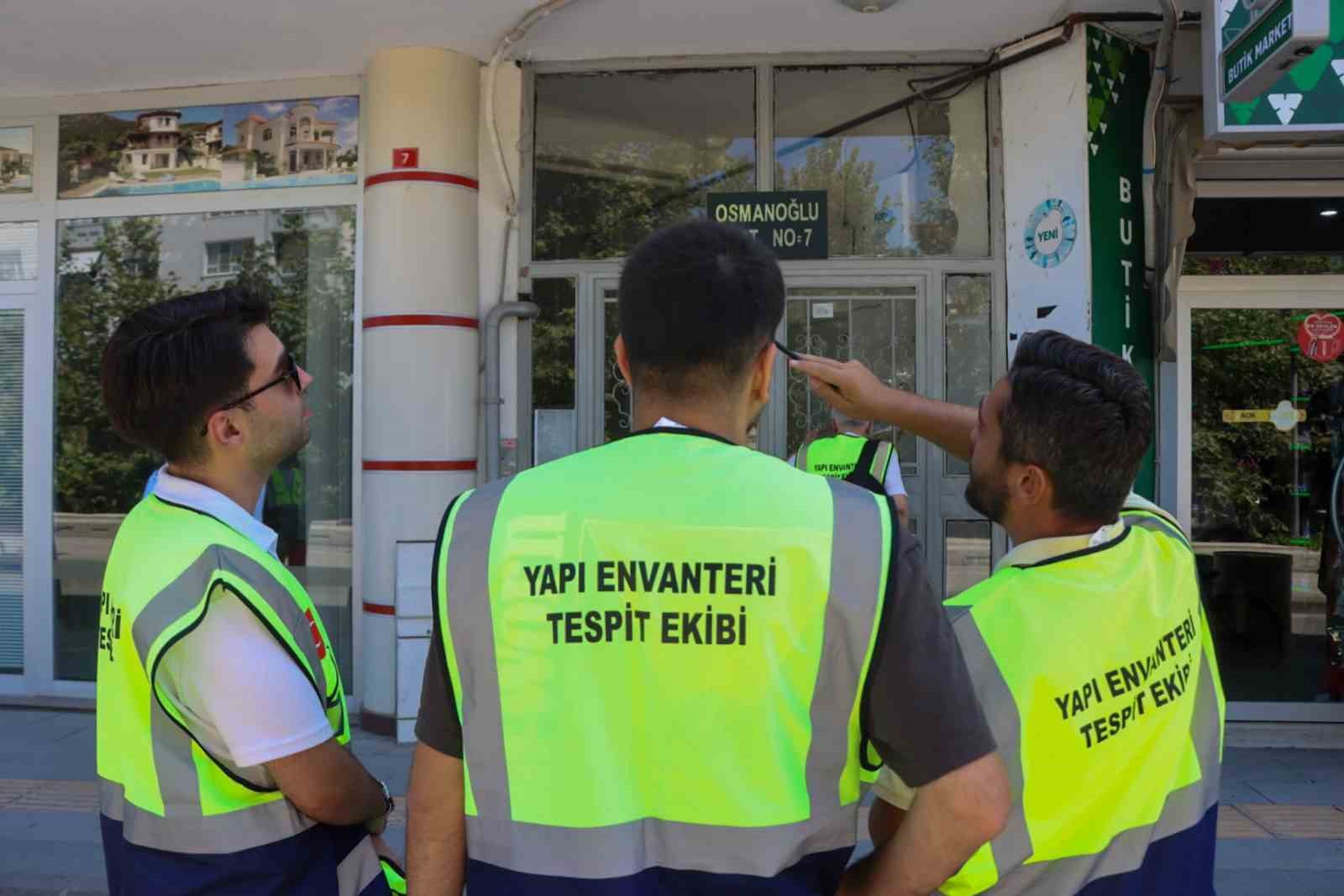 Yalova&rsquo;da yapı envanteri tespit &ccedil;alışmaları başladı
