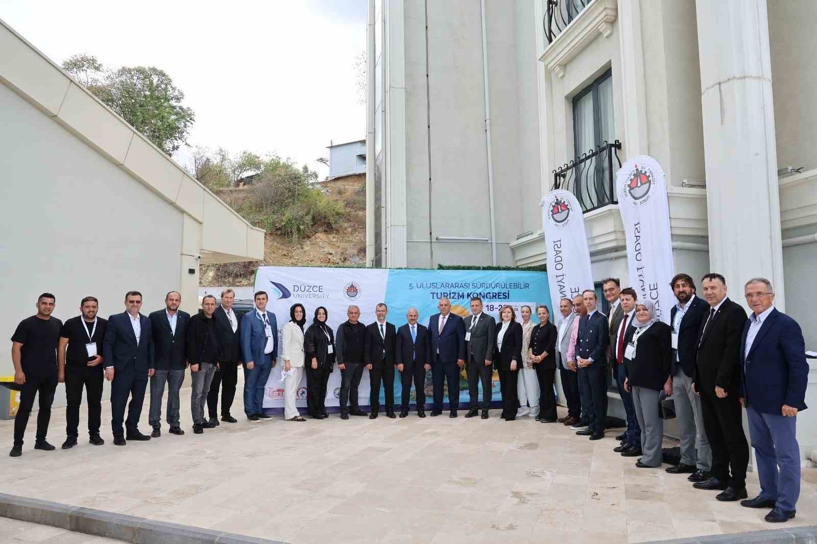 5. Uluslararası Sürdürülebilir Turizm Kongresi başladı