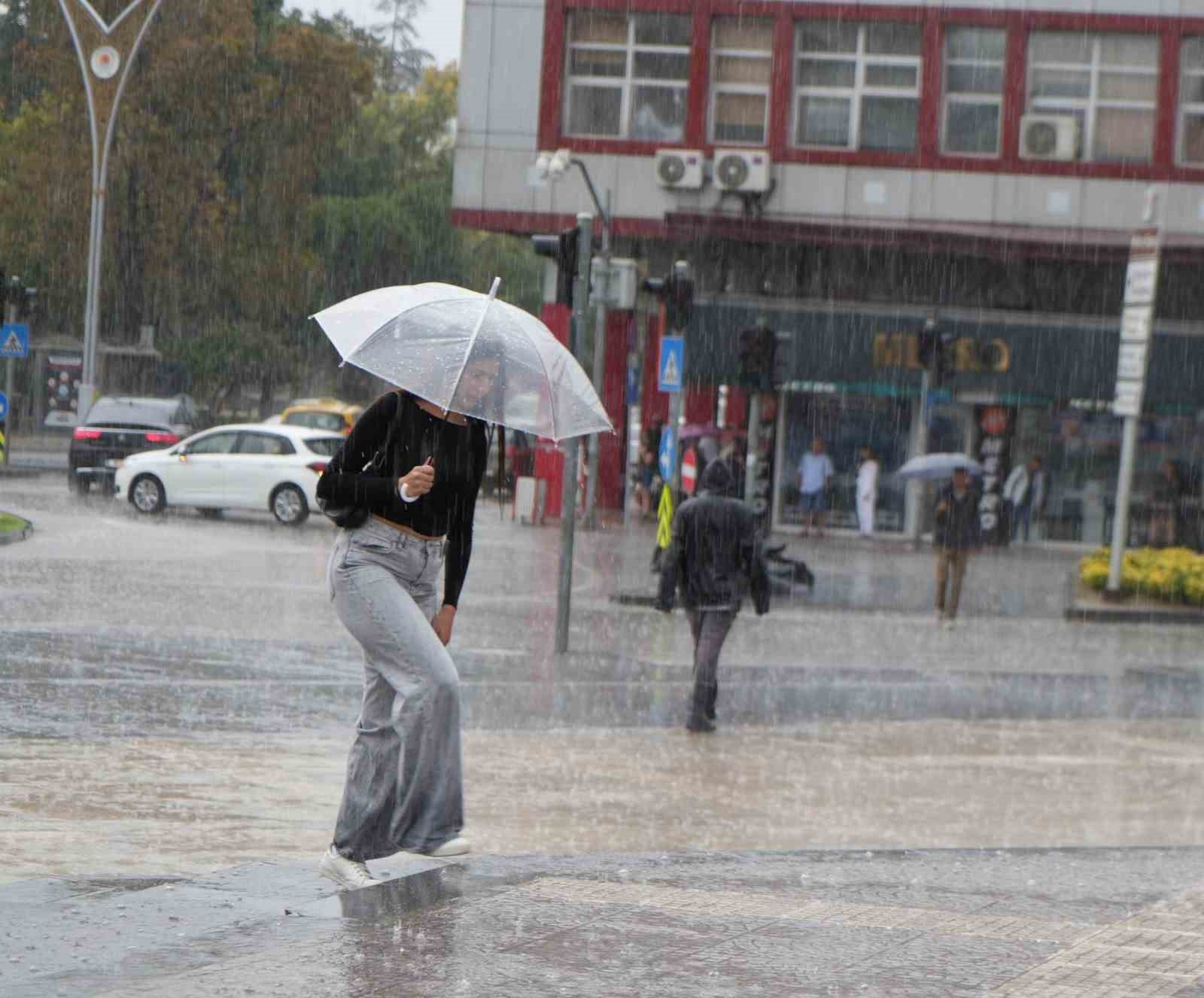 Samsun’da ani sağanak