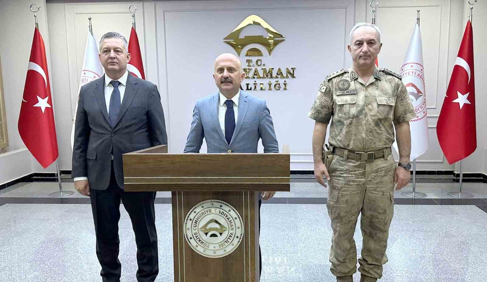 Adıyaman’da asayiş değerlendirme toplantısı yapıldı