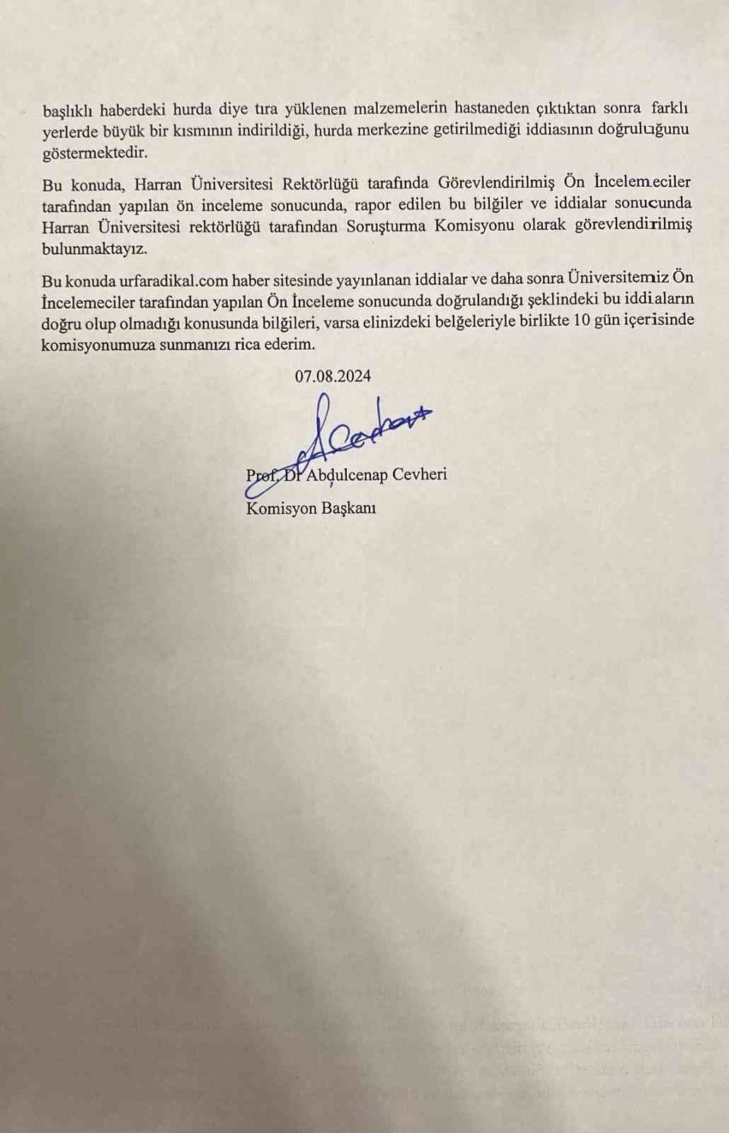 Harran &Uuml;niversitesi&rsquo;nde milli servet &ccedil;&uuml;r&uuml;yor
