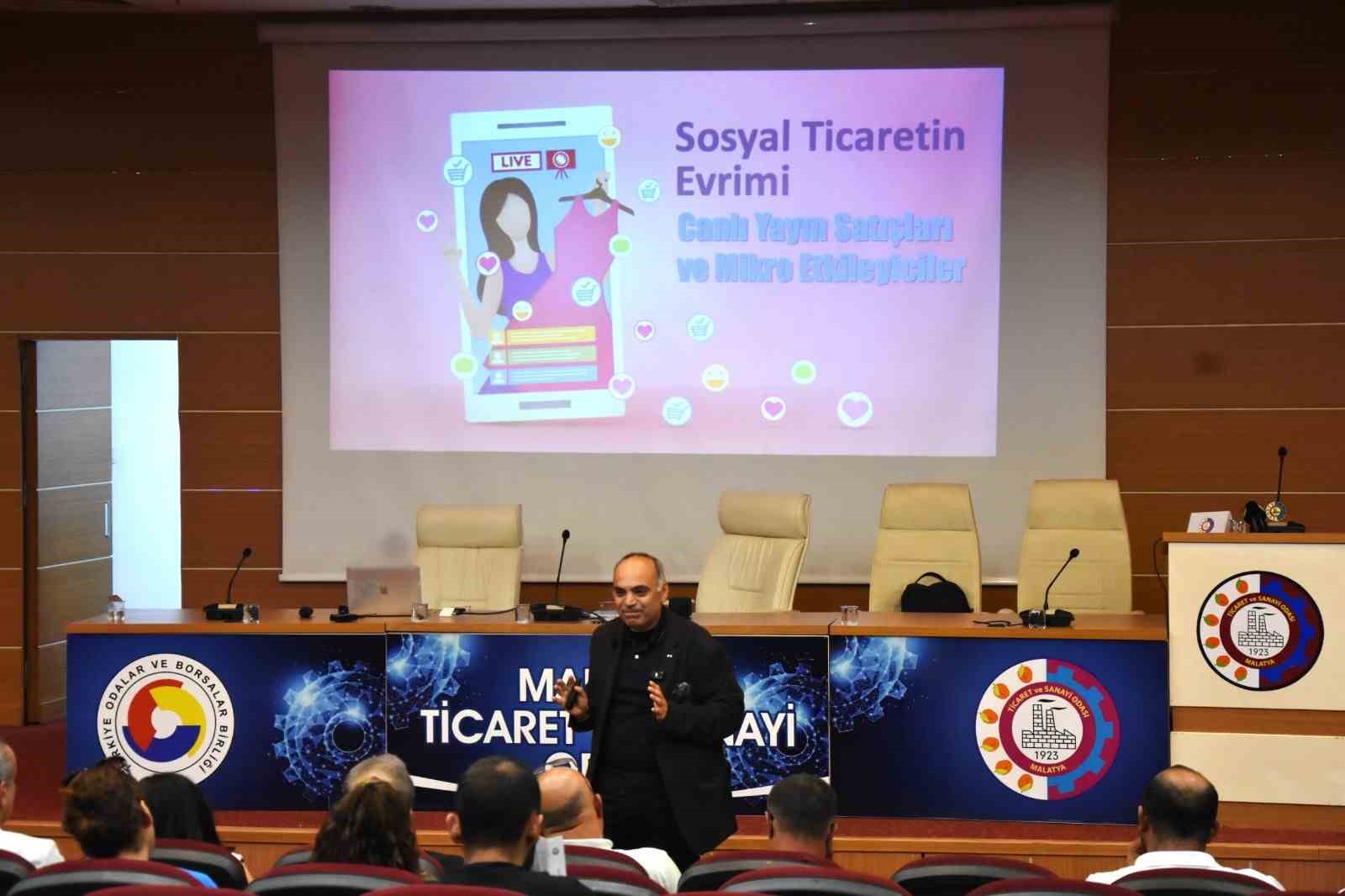 Malatya TSO’da "E-Ticaret ve Yapay Zeka Konferansı" düzenlendi