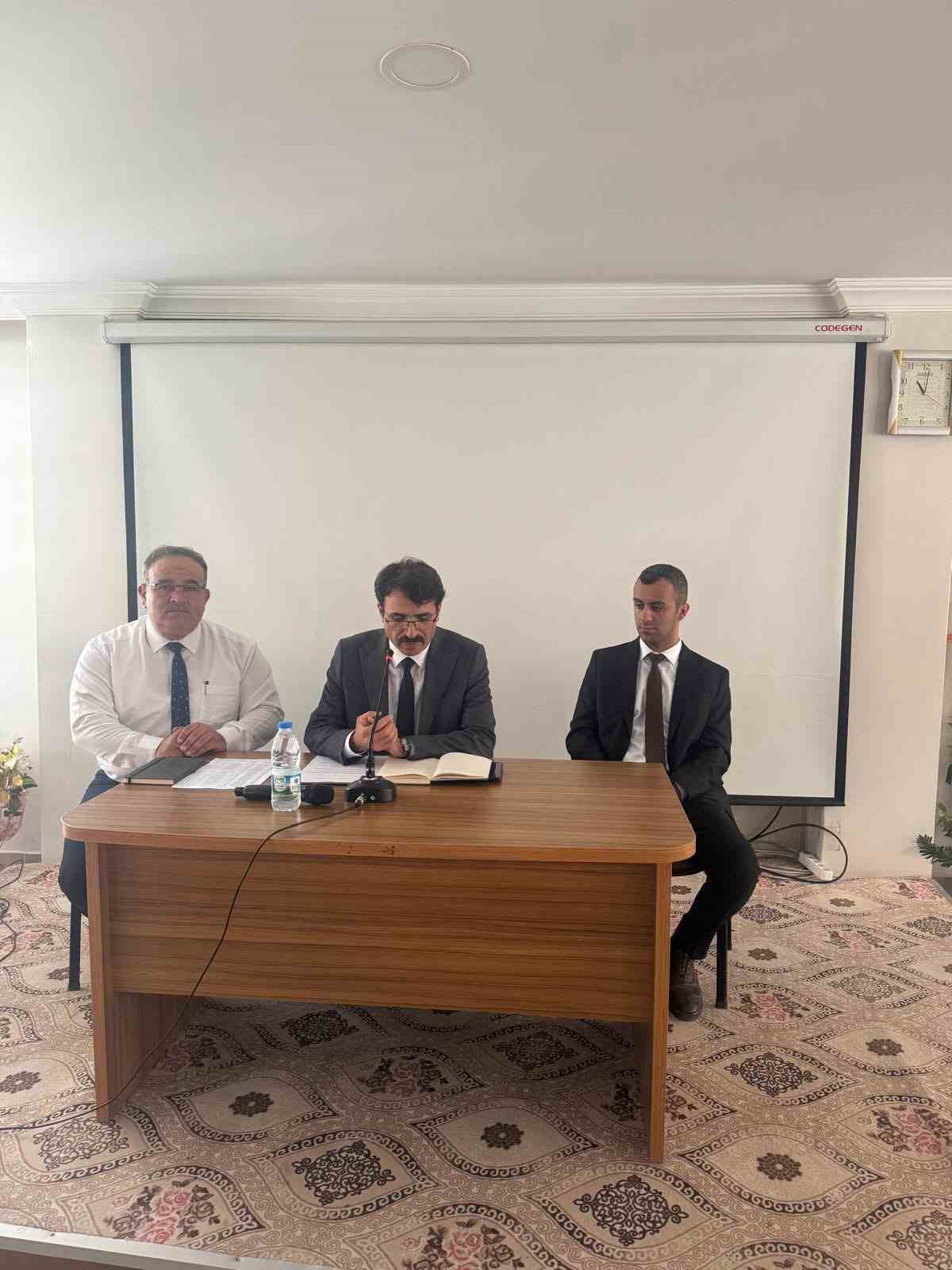 Bozkır&rsquo;da din g&ouml;revlileri koordinasyon toplantısı
