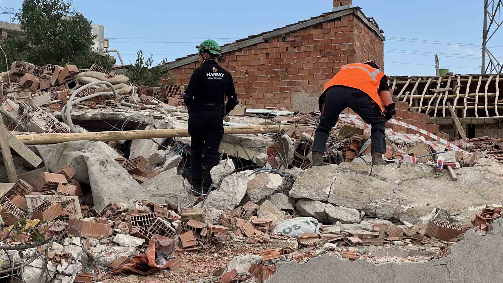 Konya&rsquo;da deprem tatbikatı
