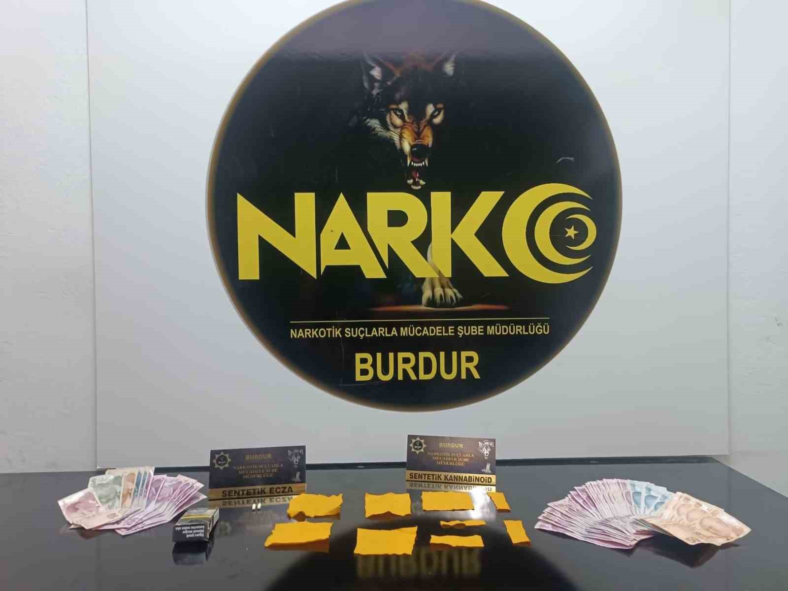 Burdur’da uyuşturucu operasyonu: 1 tutuklama