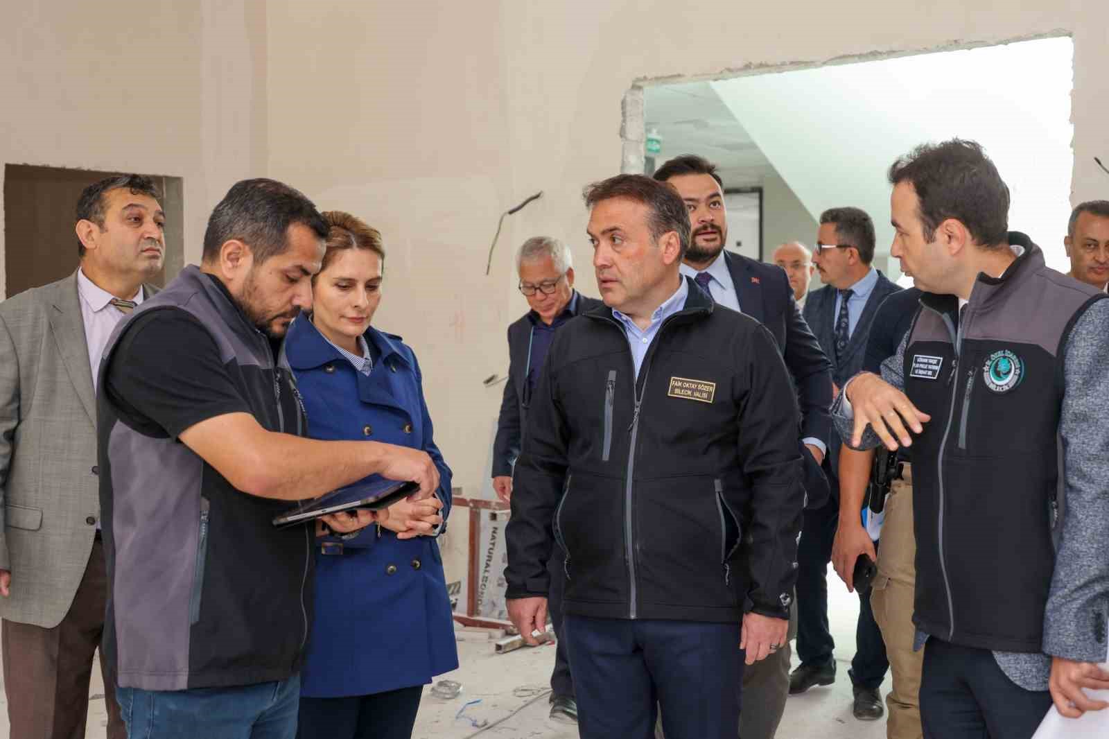 Bilecik Valisi Sözer: "Yeni hizmet binası Bilecik’e önemli bir değer katacak"