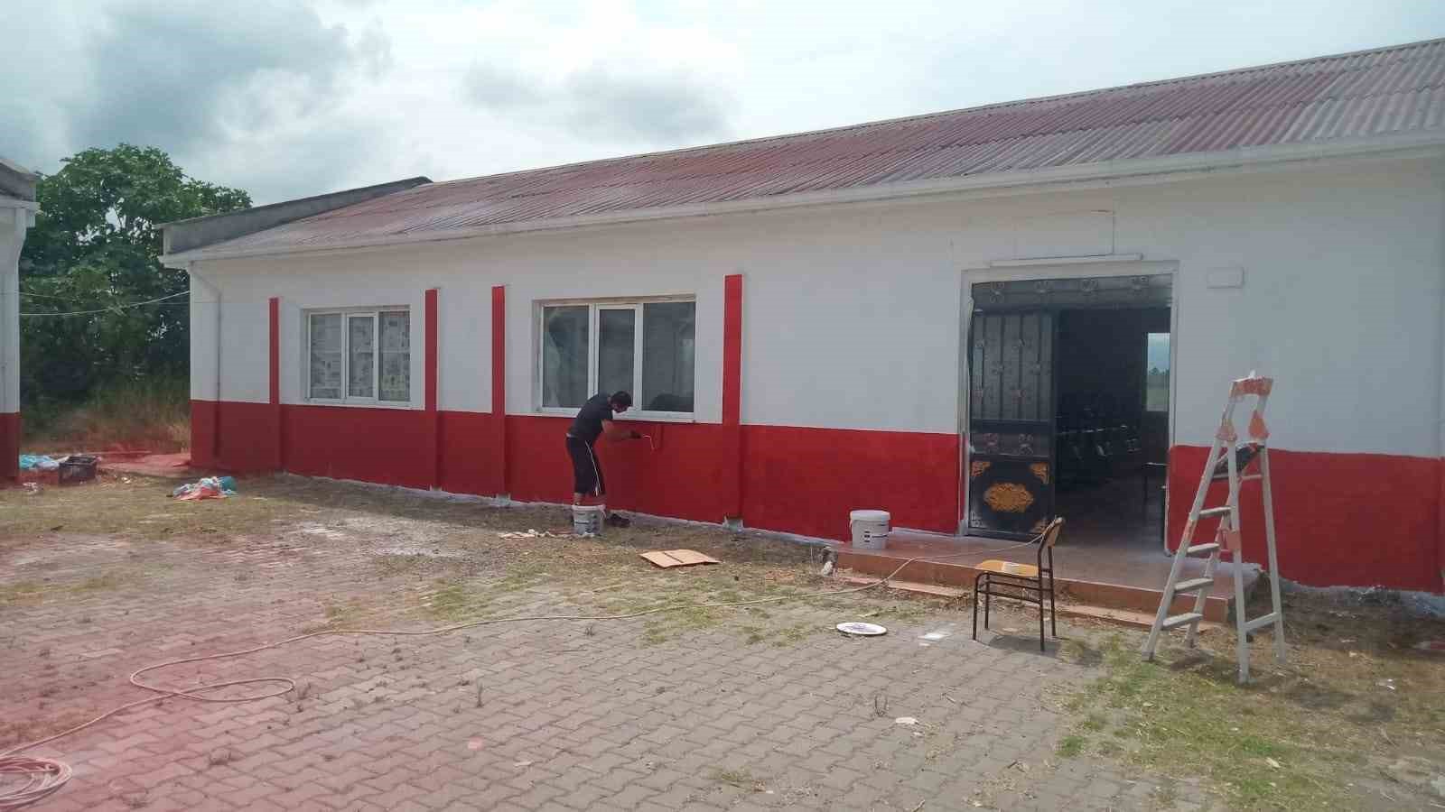 Çarşamba’da Ahubaba Ortaokulu yenilendi