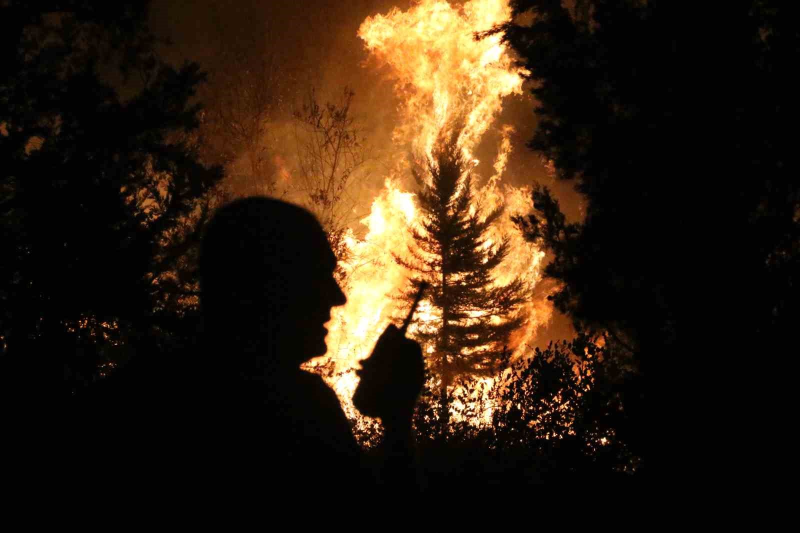 Antalya&rsquo;da ormanlık alanda yangın

