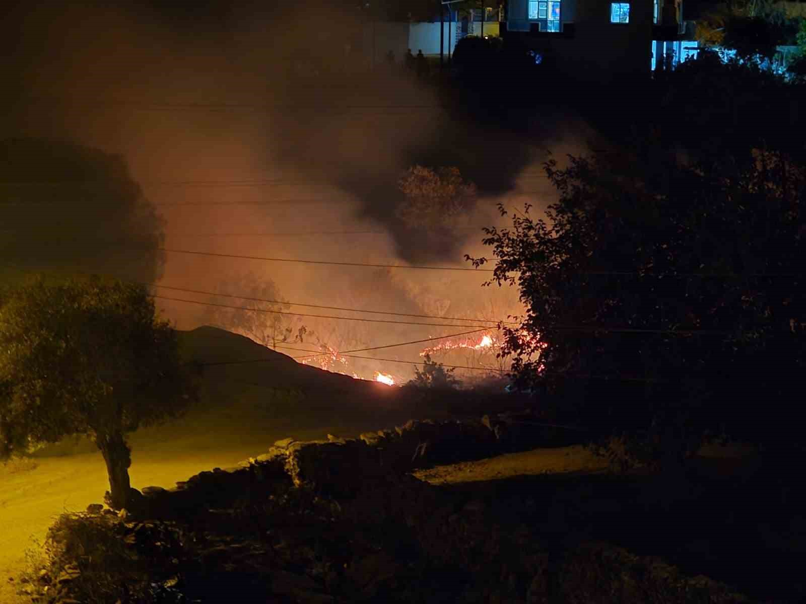 Milas’ta çıkan sazlık yangını hızlı müdahaleyle kontrol altına alındı