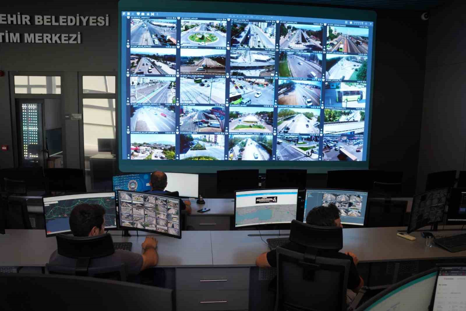 Kocaeli’de trafik, Ulaşım Yönetim Merkezi ile 7/24 izleniyor
