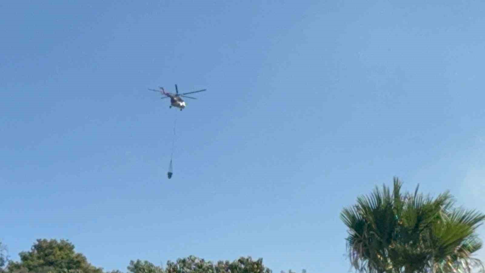 Muğla’da ekipler 3 bölgede alevlerle mücadele ediyor