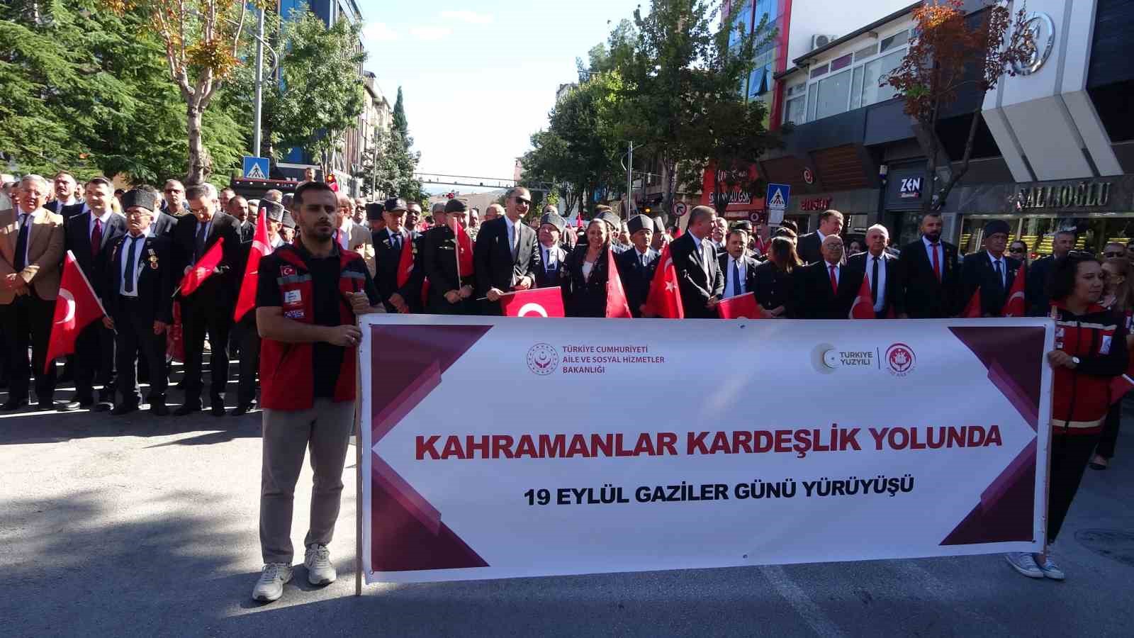 Burdur&rsquo;da 19 Eyl&uuml;l Gaziler G&uuml;n&uuml; etkinlikleri
