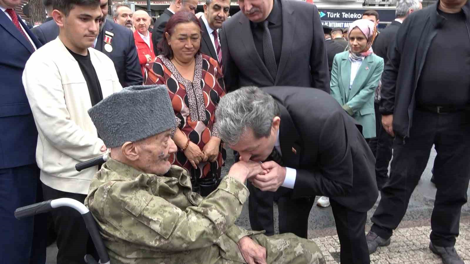 94 yaşındaki Kore Gazisi Cemal Yayla’ya Gaziler Günü’nde anlamlı vefa