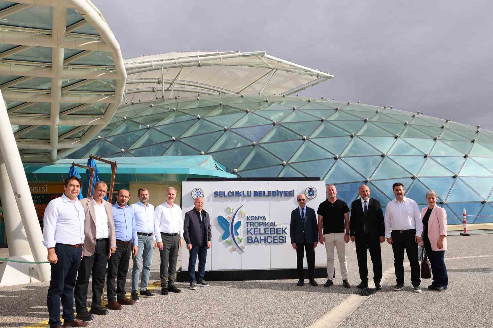 Başkan Pekyatırmacı Bursa&rsquo;dan gelen heyete Sel&ccedil;uklu&rsquo;yu anlattı
