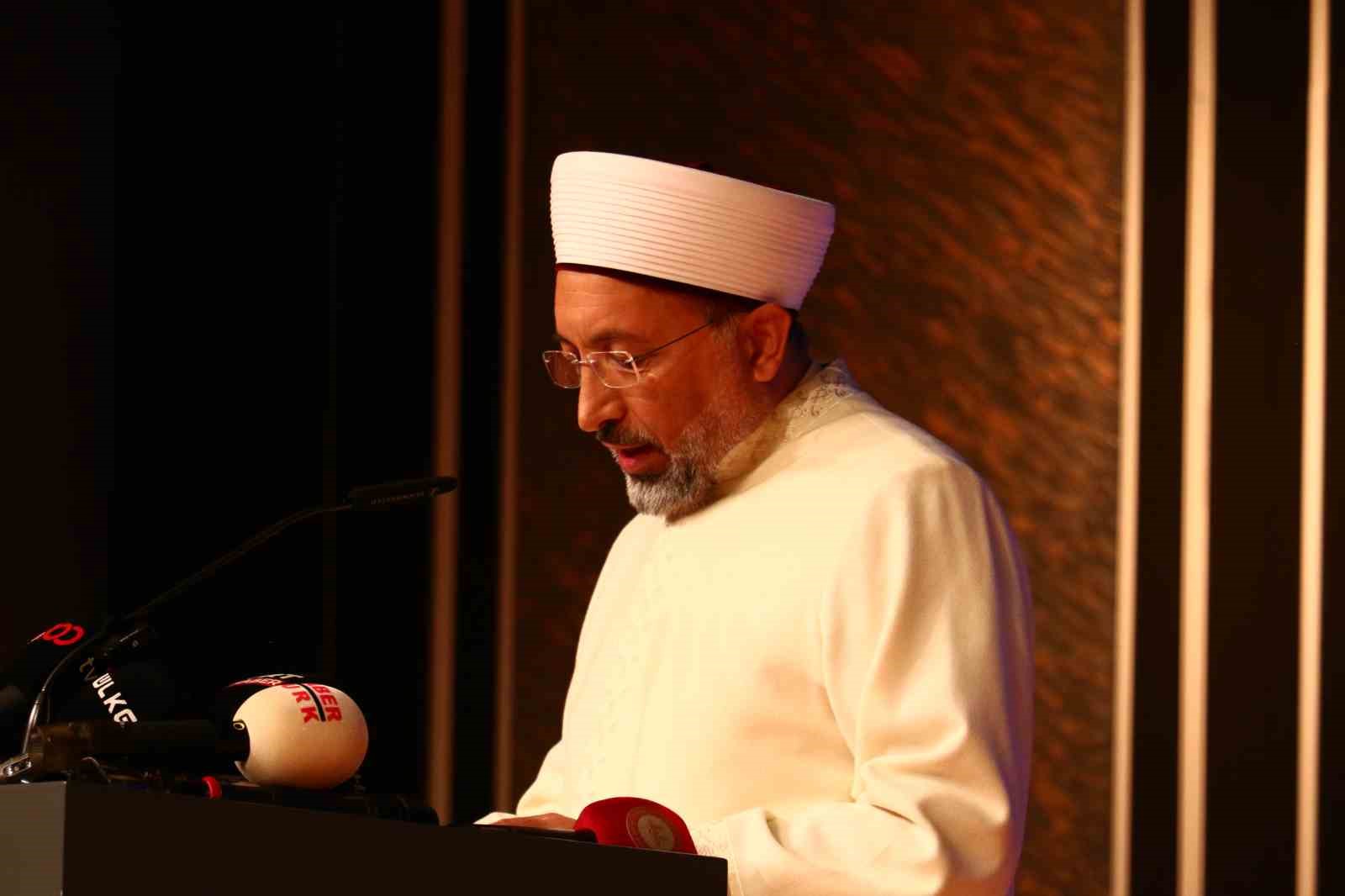 Diyanet İşleri Başkanlığı devir teslim töreni gerçekleşti