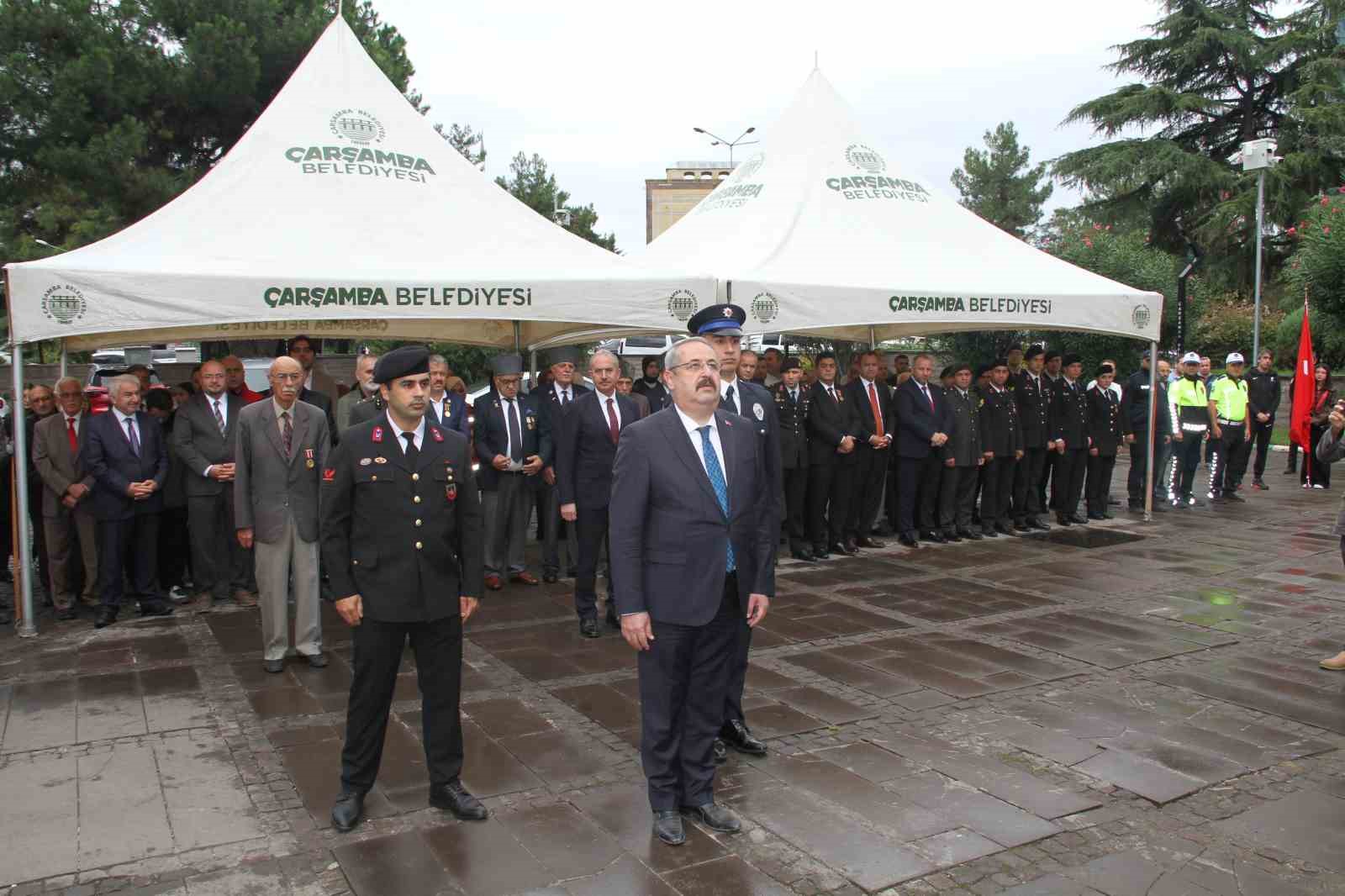 Çarşamba’da Gaziler Günü kutlaması