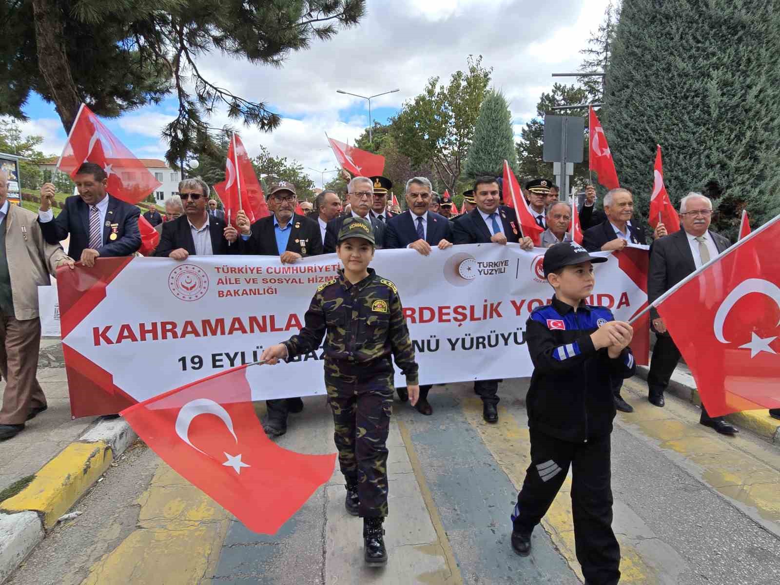 Yozgatlı Gaziler, törende bir araya geldi