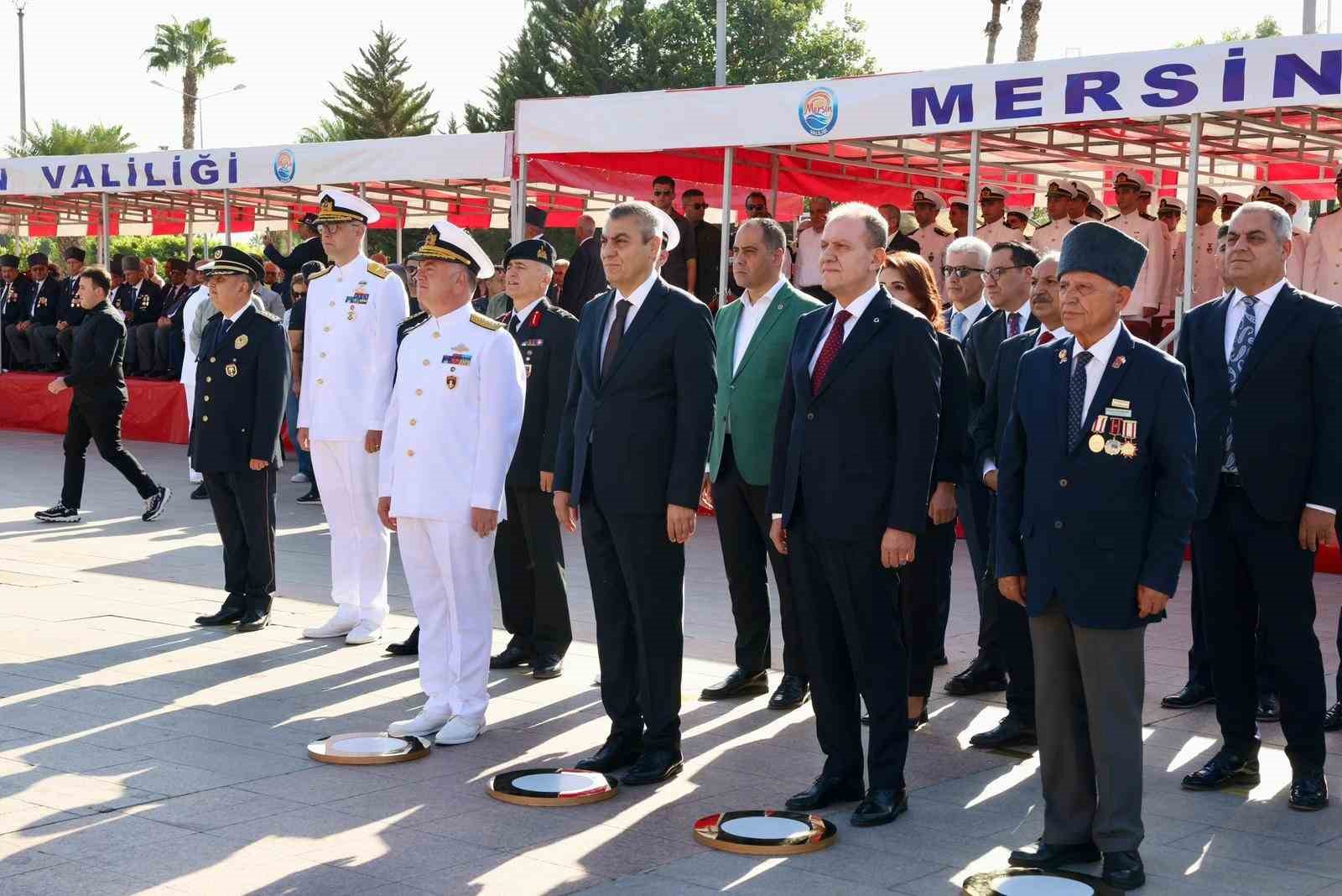 Mersin’de 19 Eylül Gaziler Günü coşkuyla kutlandı
