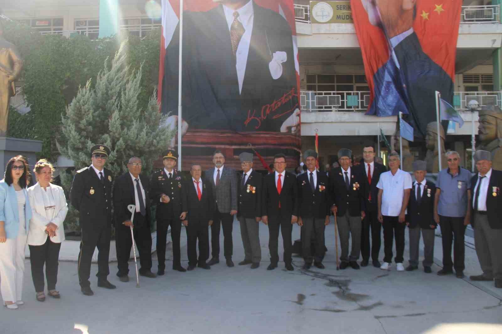 Serik’te 19 Eylül Gaziler Günü töreni