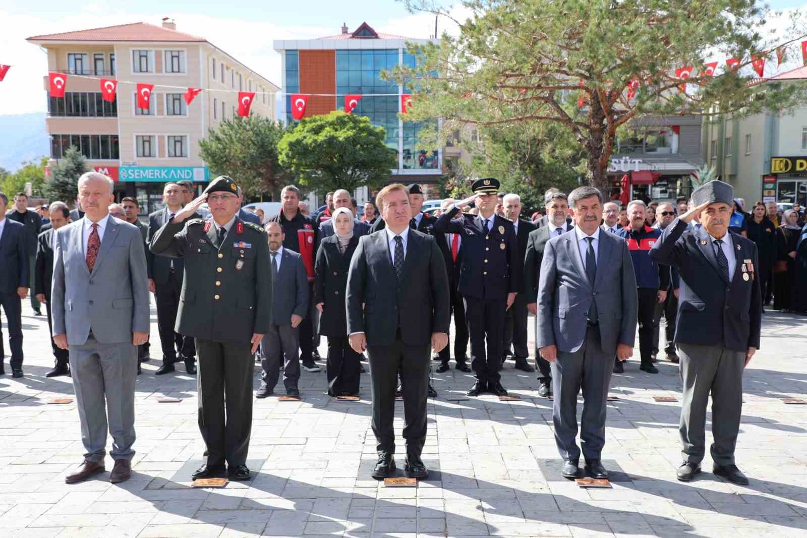 19 Eylül Gaziler Günü düzenlenen törenle kutlandı