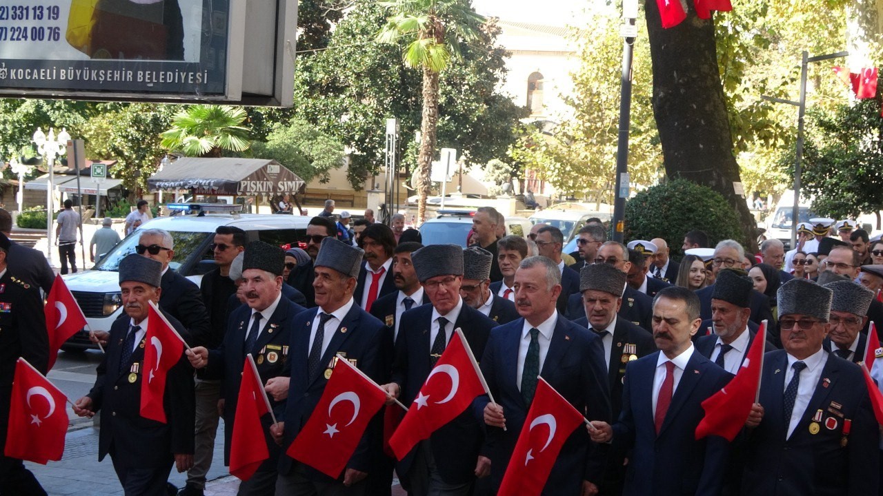 Kocaeli’de 19 Eylül Gaziler Günü dolayısıyla tören düzenlendi