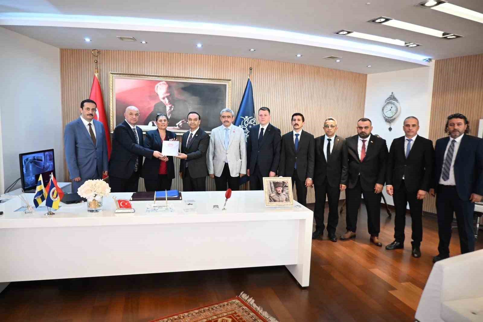 MHP heyetinden Başkan Çerçioğlu’na tebrik