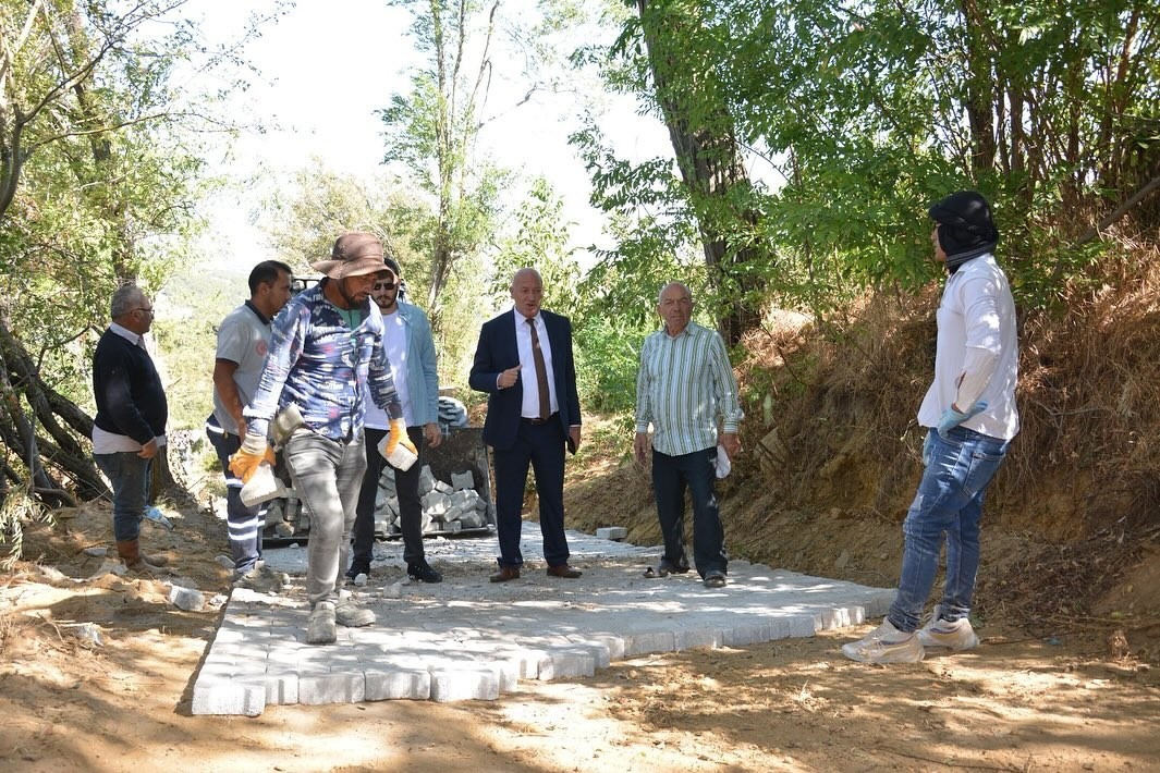 Başkan Kumral, Babadağ’ı güzelleştirmeye devam ediyor
