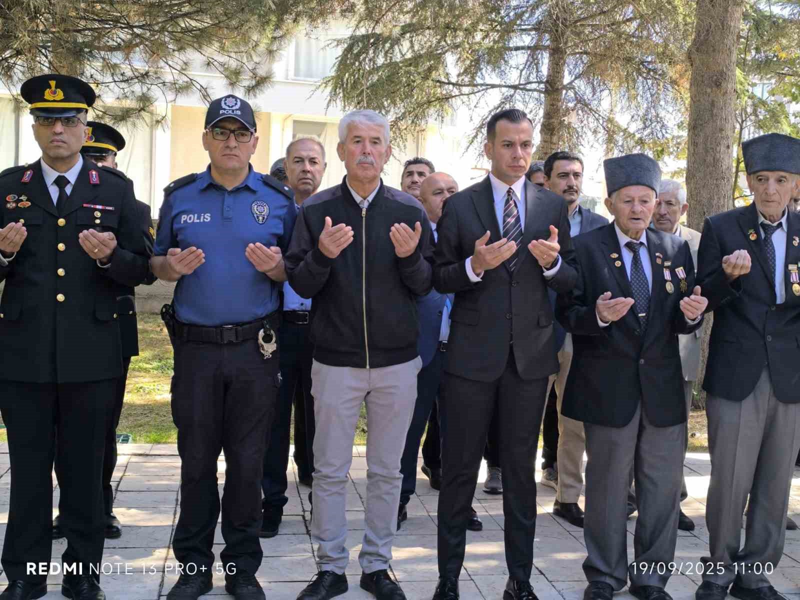 Afyonkarahisar’da 19 Eylül Gaziler Günü kutlaması