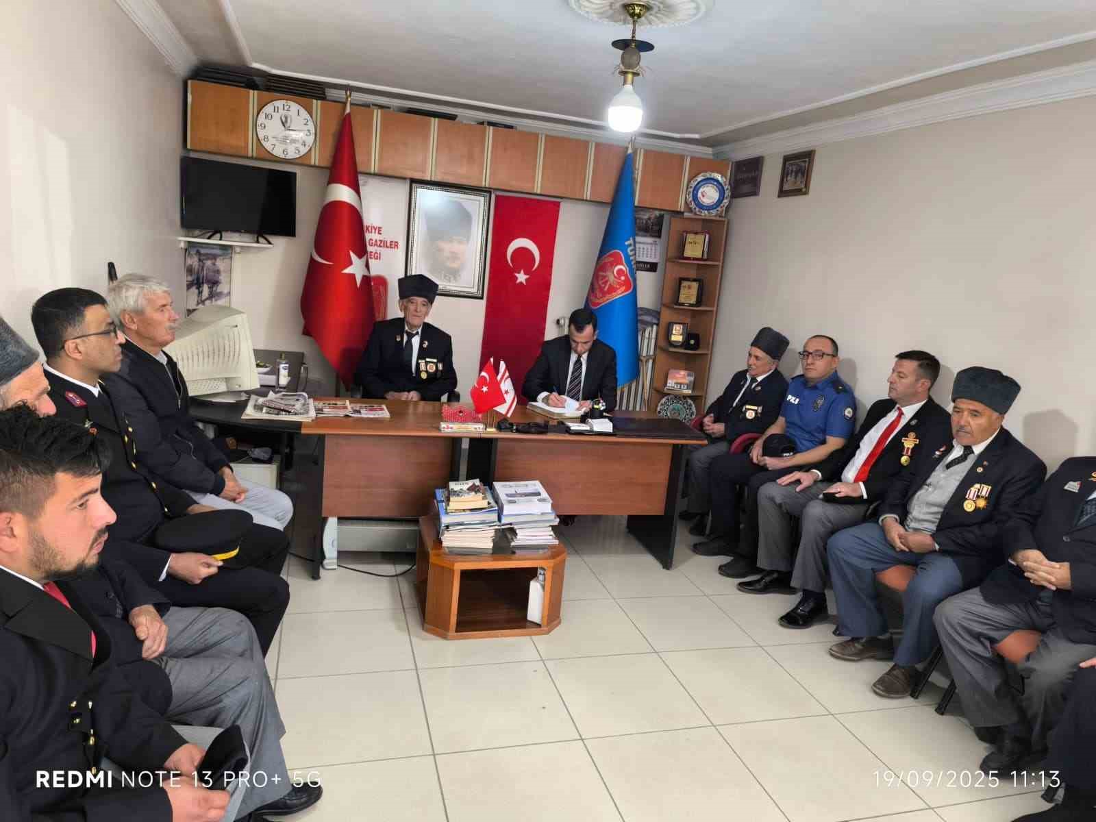 Afyonkarahisar&rsquo;da 19 Eyl&uuml;l Gaziler G&uuml;n&uuml; kutlaması
