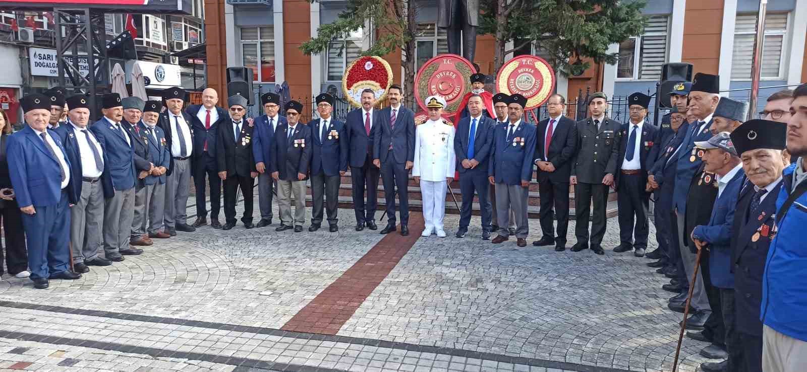 Devrek’te Gaziler Günü büyük bir katılıma kutlandı