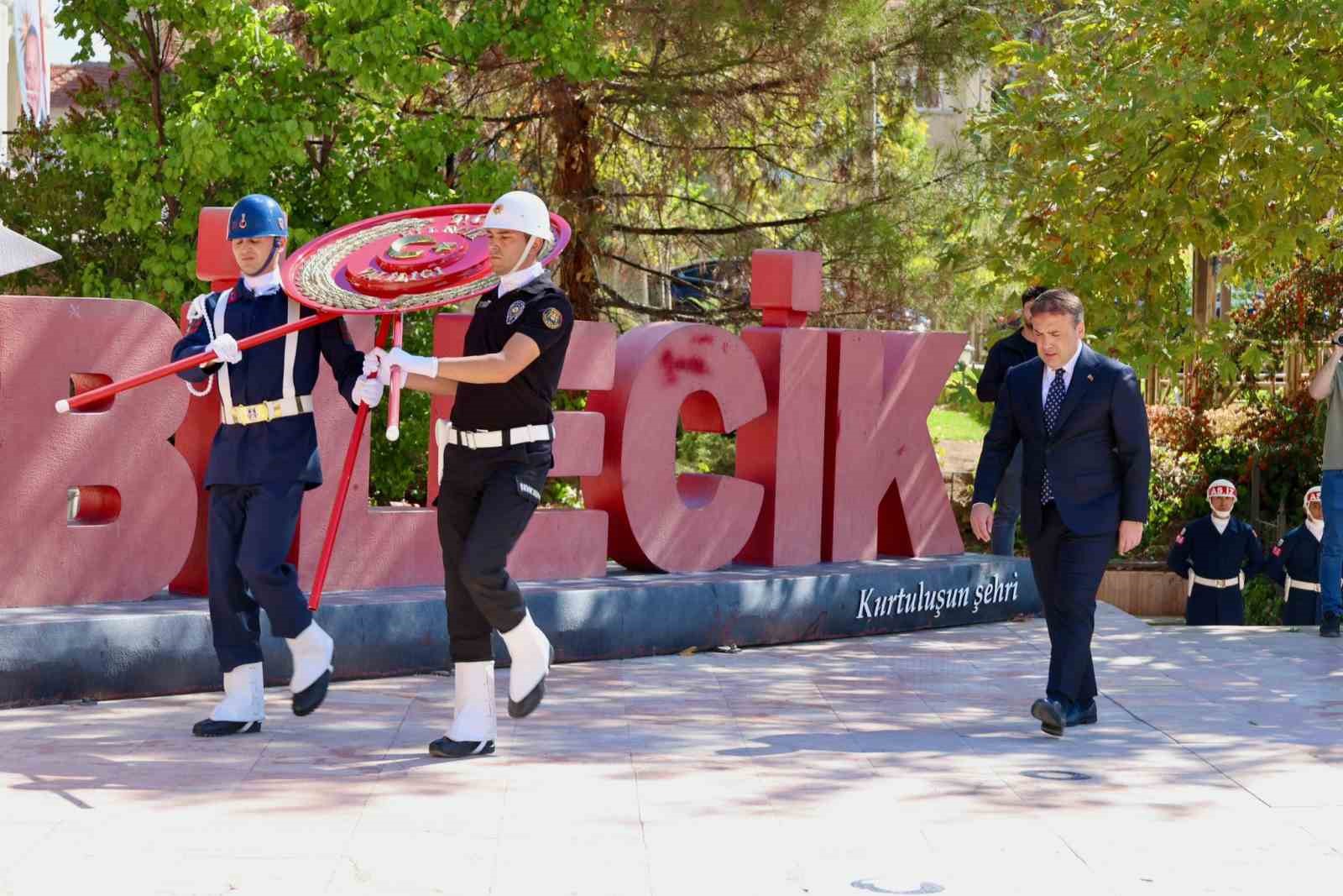 Bilecik&rsquo;te Gaziler G&uuml;n&uuml; kutlamaları
