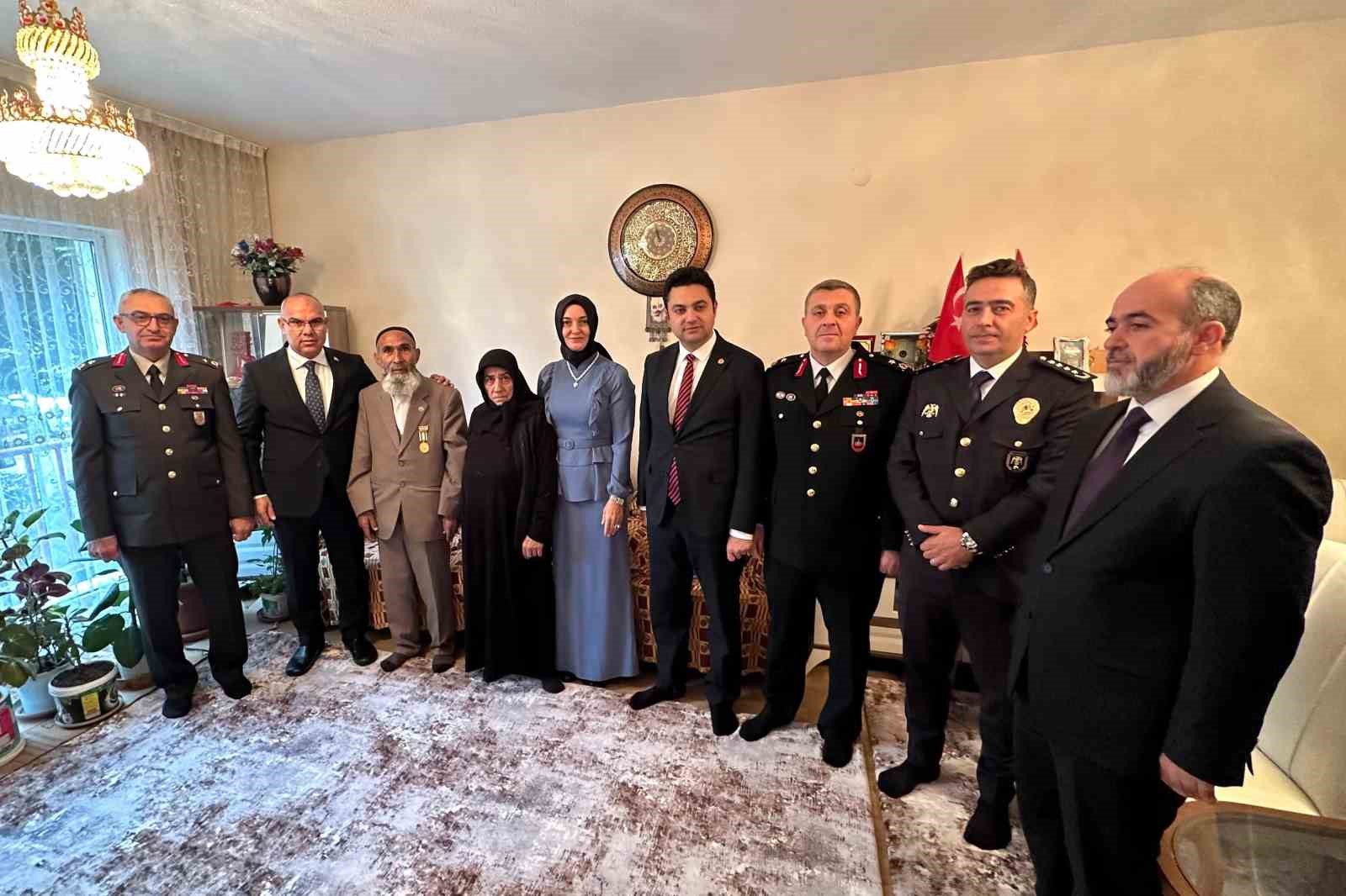 Ağrı&rsquo;da 19 Eyl&uuml;l Gaziler G&uuml;n&uuml; t&ouml;renle kutlandı
