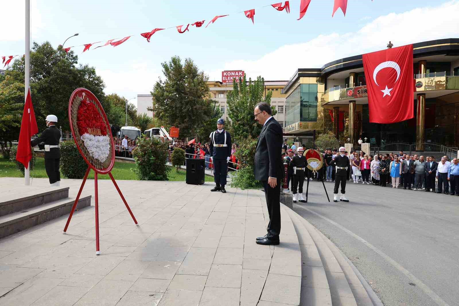 Siirt’te 19 Eylül Gaziler Günü kutlandı