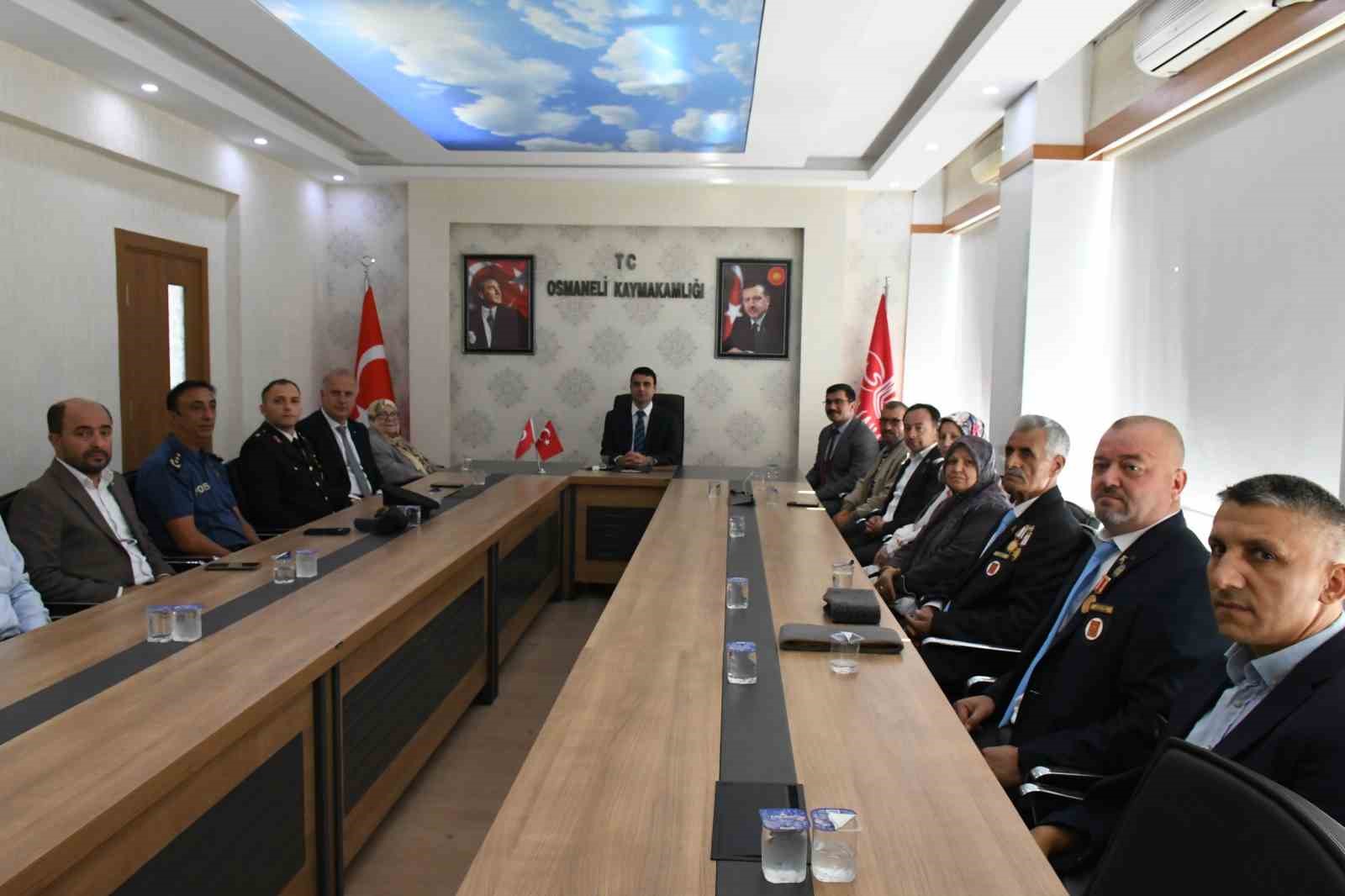 Osmaneli&rsquo;nde 19 Eyl&uuml;l Gaziler G&uuml;n&uuml; kutlandı
