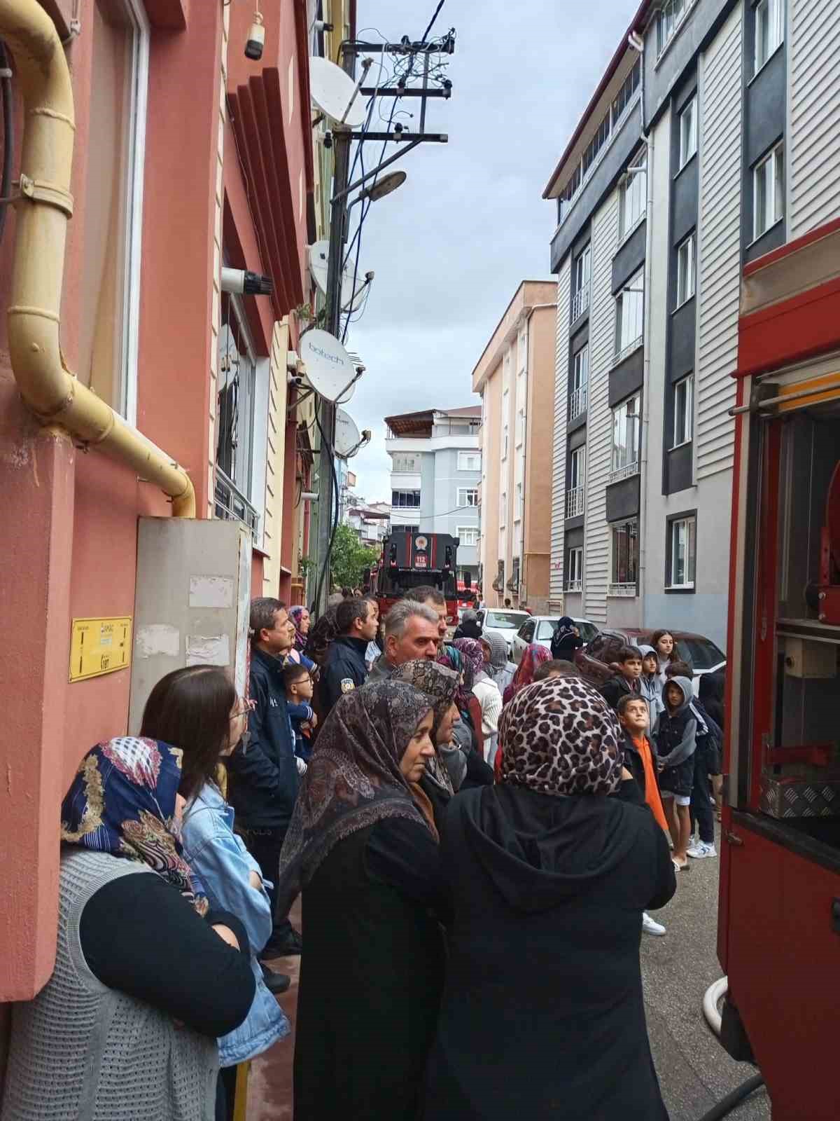 Samsun’da kombi patlaması korkuttu