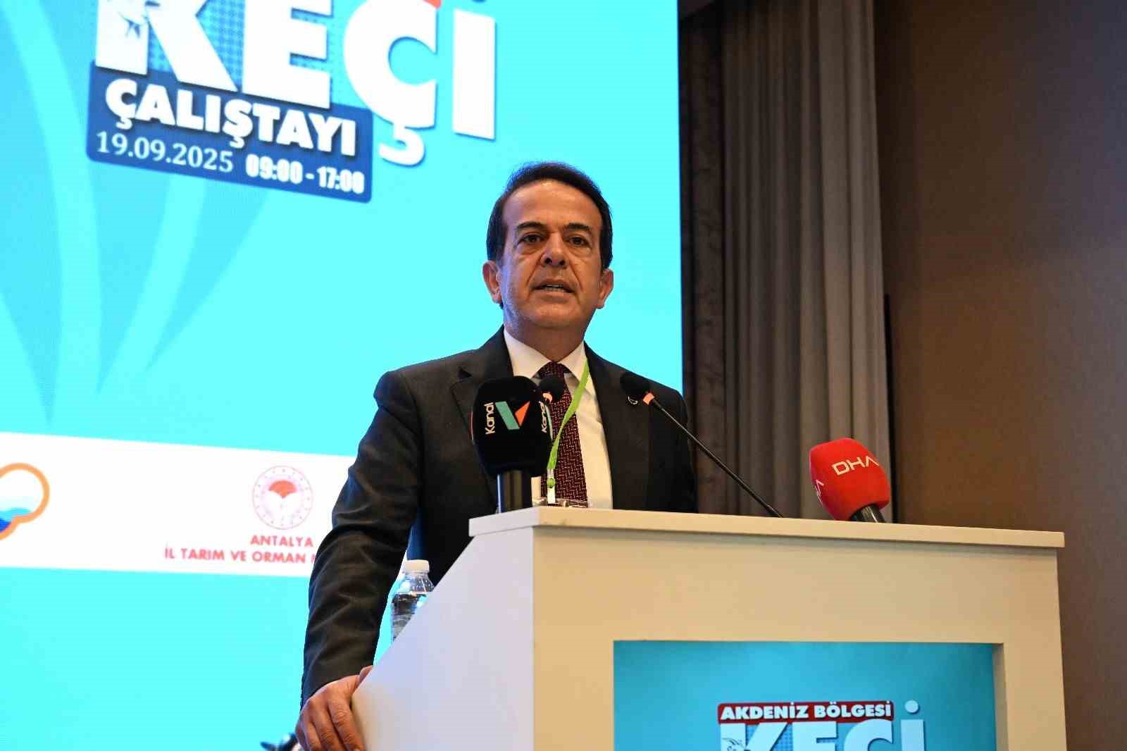 Antalya Tarım Konseyi Başkanı &Ccedil;andır: "Teke y&ouml;resi ke&ccedil;ilerini kaybetti"
