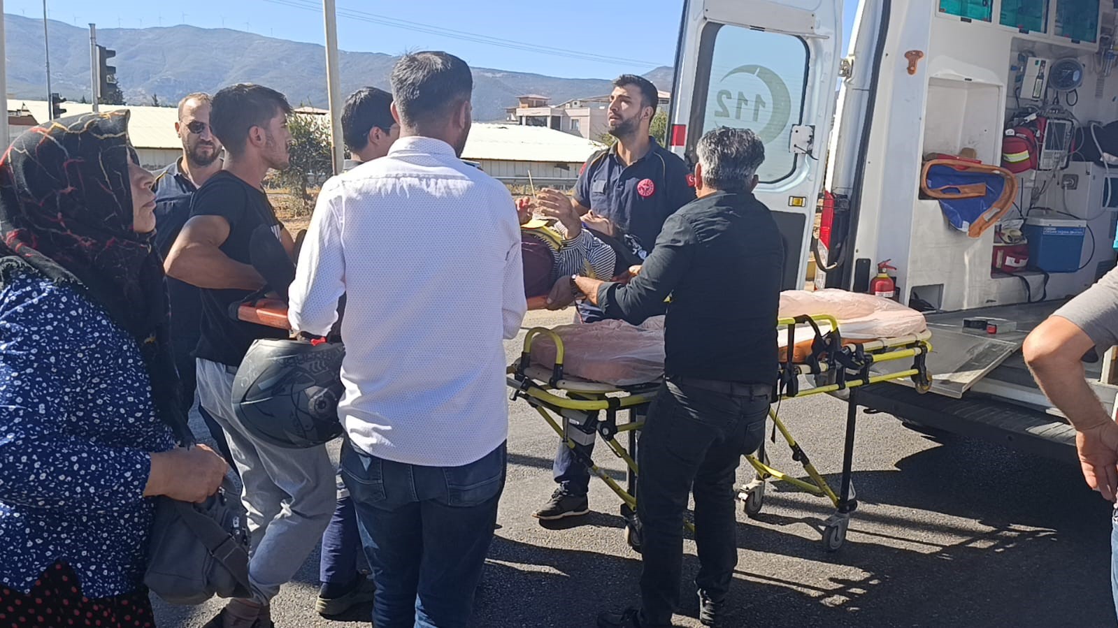 İslahiye&rsquo;de otomobilin &ccedil;arptığı yaya yaralandı
