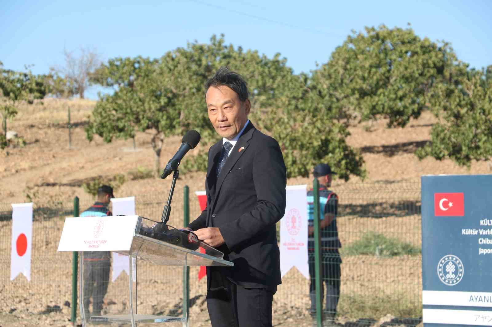 Japonya Büyükelçiliğinden kazı çalışmalarına destek