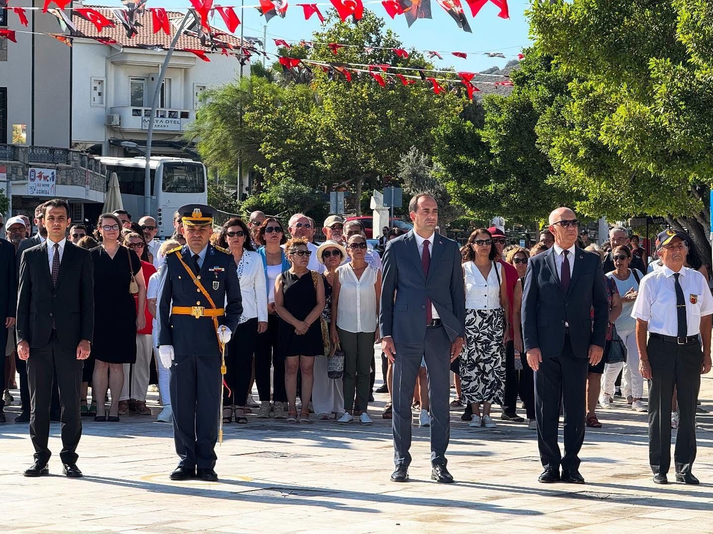 Datça’da Gaziler Günü törenle kutlandı