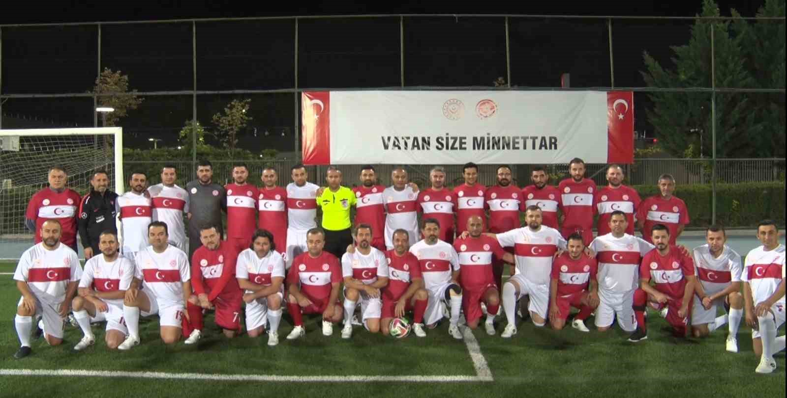 Ankara&rsquo;da "19 Eyl&uuml;l Gaziler G&uuml;n&uuml; Futbol M&uuml;sabakası" oynandı
