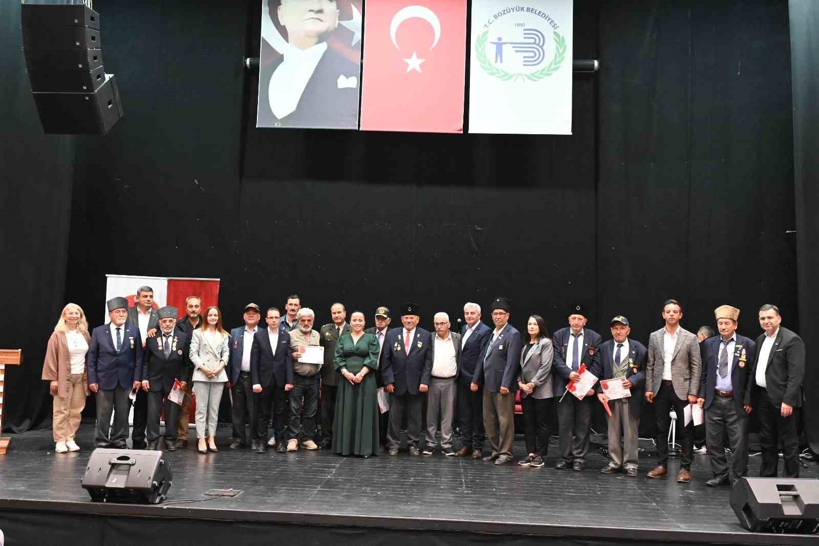 Bozüyük’te Gaziler Günü’ne özel program düzenlendi