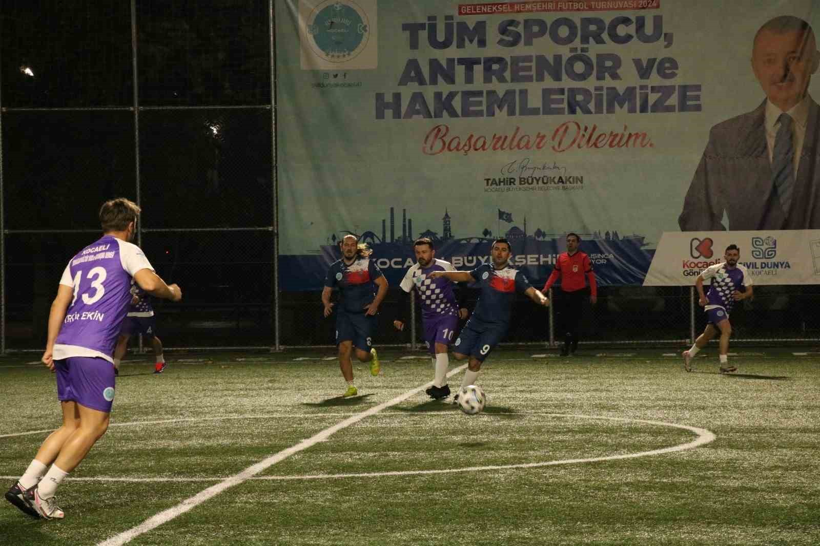 24 hemşehri derneği yeşil sahaya çıkacak