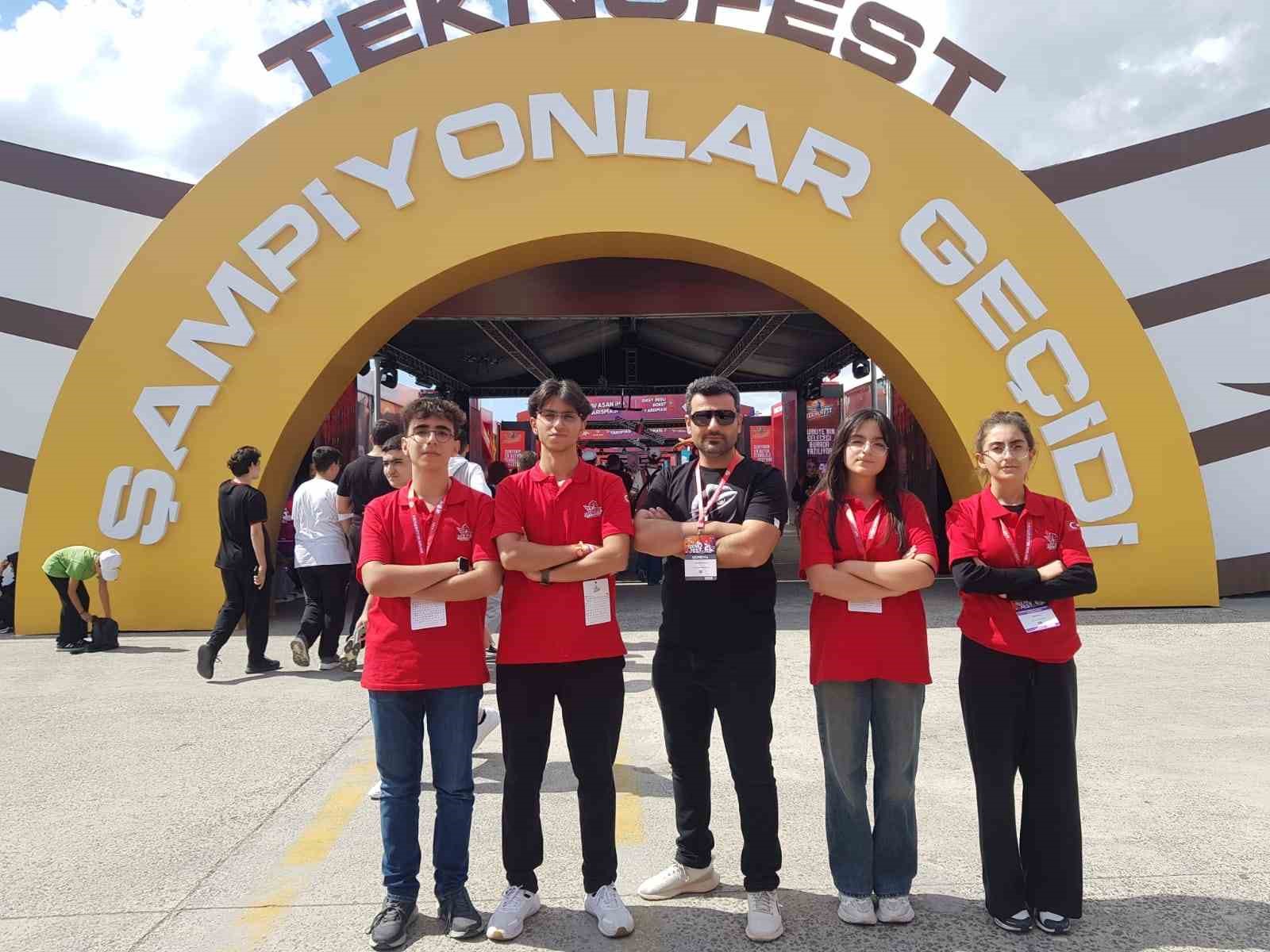 Bingöl’den 2 proje TEKNOFEST finalinde yarıştı