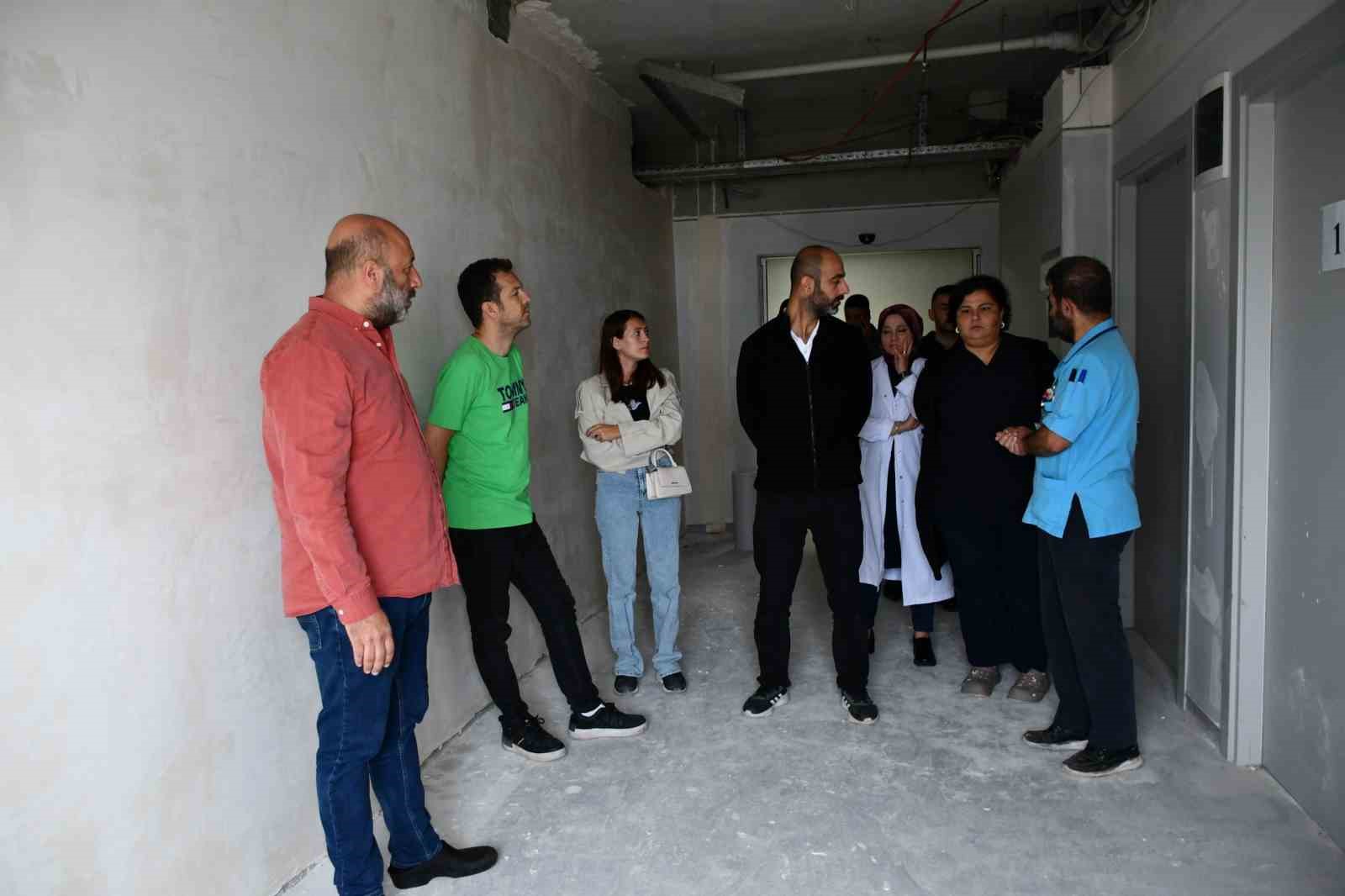 &Ccedil;ocuk acil servisinde &ccedil;alışmalarda sona gelindi
