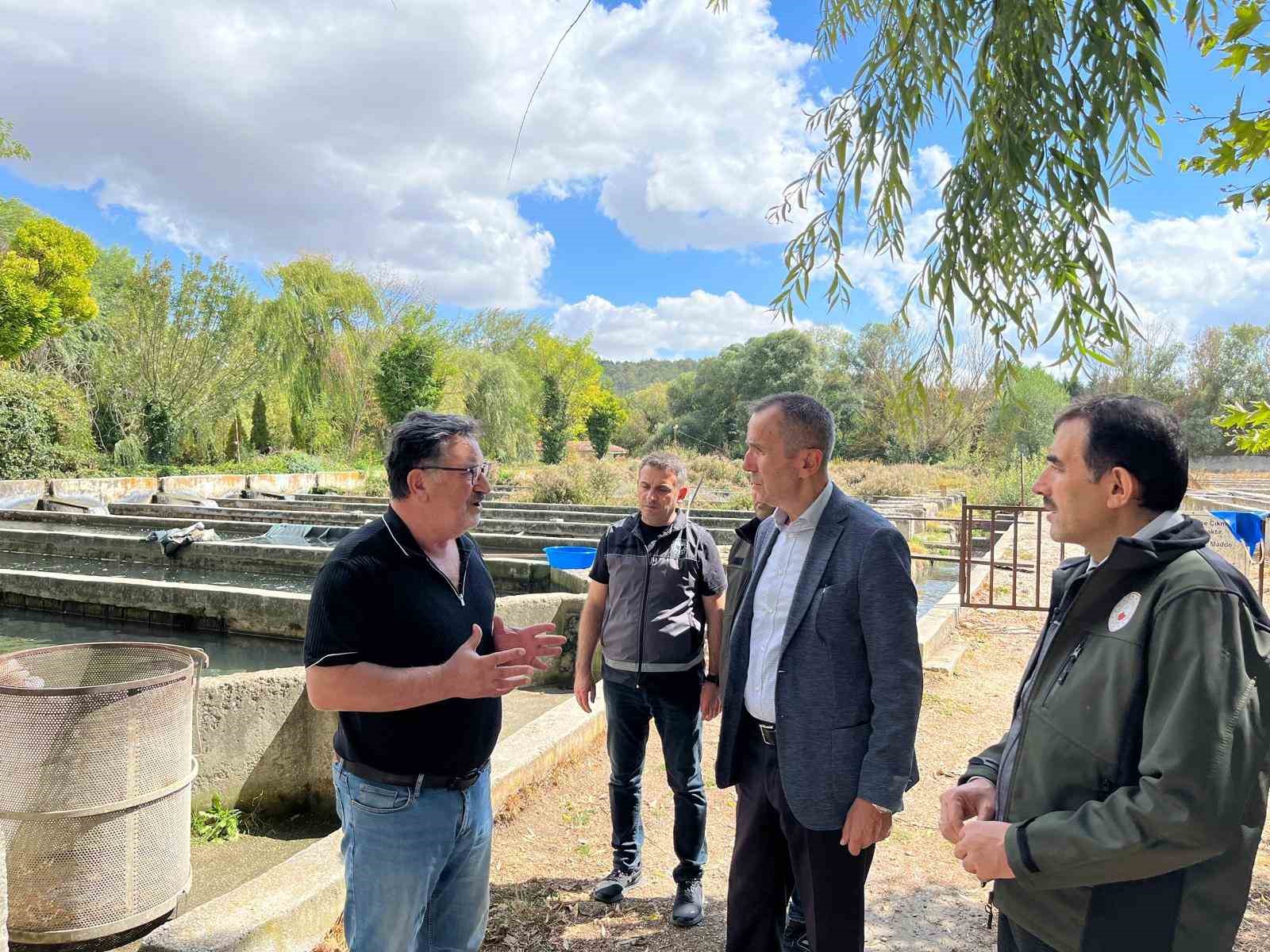 Alabalık yetiştiriciliğinde &uuml;retim s&uuml;re&ccedil;leri incelendi
