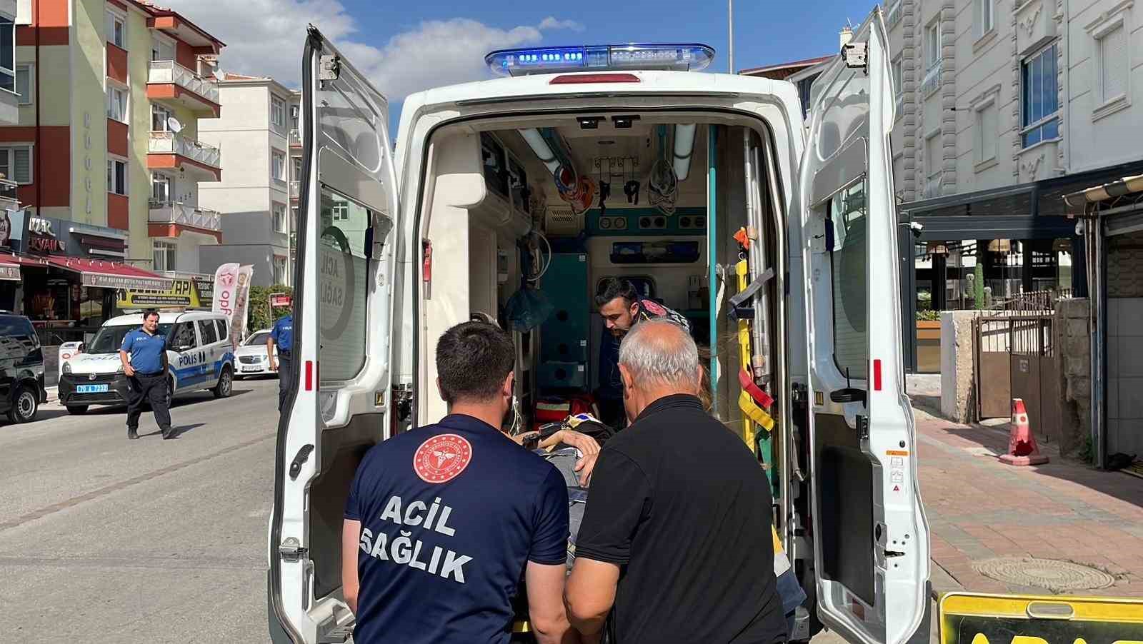 Karaman&rsquo;da bir kişi yeni aldığı &uuml;&ccedil; tekerlekli bisikletle kaza yaparak yaralandı
