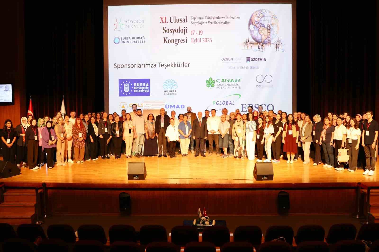 11. Ulusal Sosyoloji Kongresi Bursa’da yapıldı